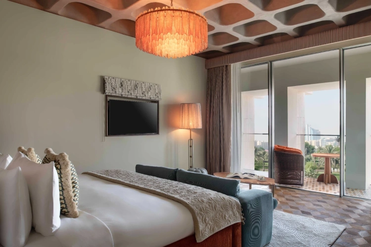 Medium room with park view