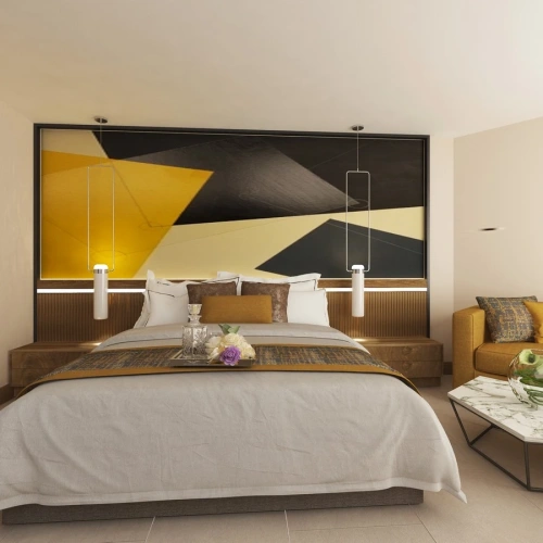 Luxury Double room with land view