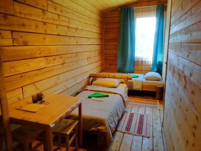 Фотография номера кемпинга Зеленый Колобок