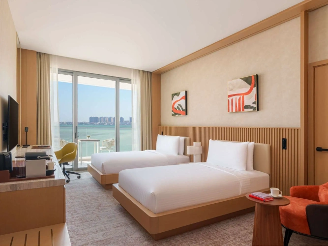 Deluxe Twin room with sea view