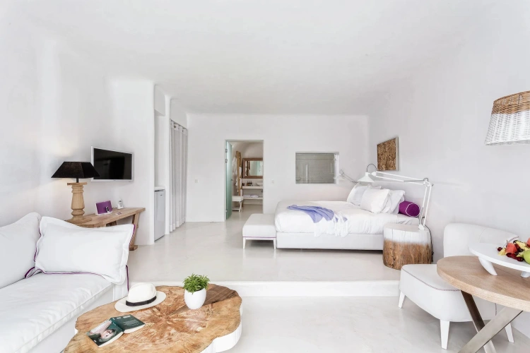 Honeymoon Double Suite with Caldera view