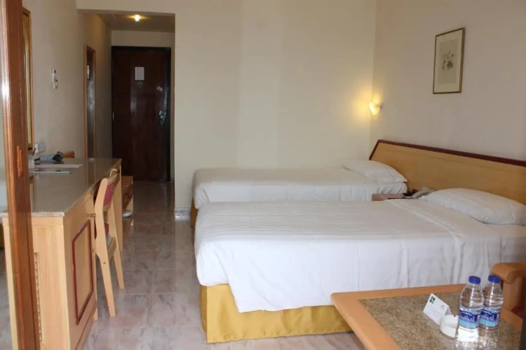 Standard Twin room with garden view