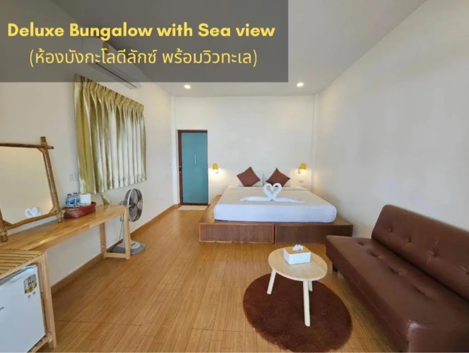 Deluxe Double Bungalow with sea view
