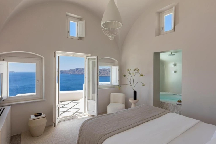 Executive Cave Pool Double Suite Caldera Sea View
