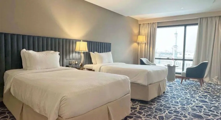Deluxe First Tower Twin room with Haram View