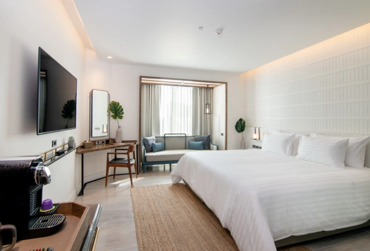 Serene White Double room