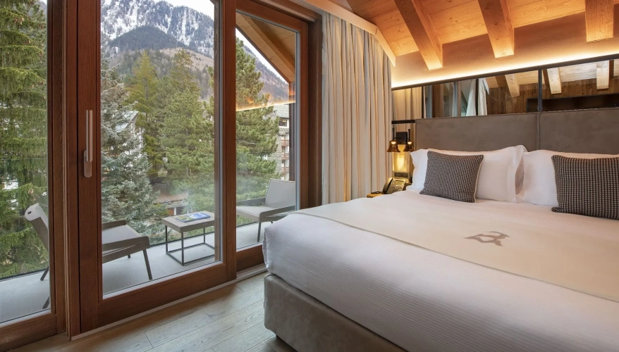 Roof Top Double Suite with Mont Blanc view