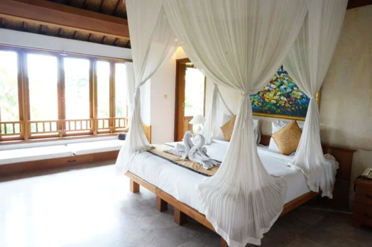 Balinese Deluxe Double room with garden view