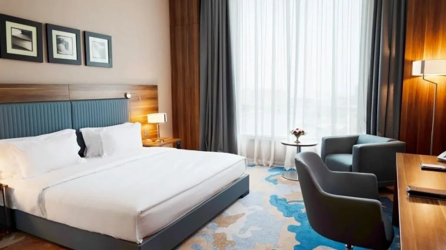 Deluxe Double room with city view