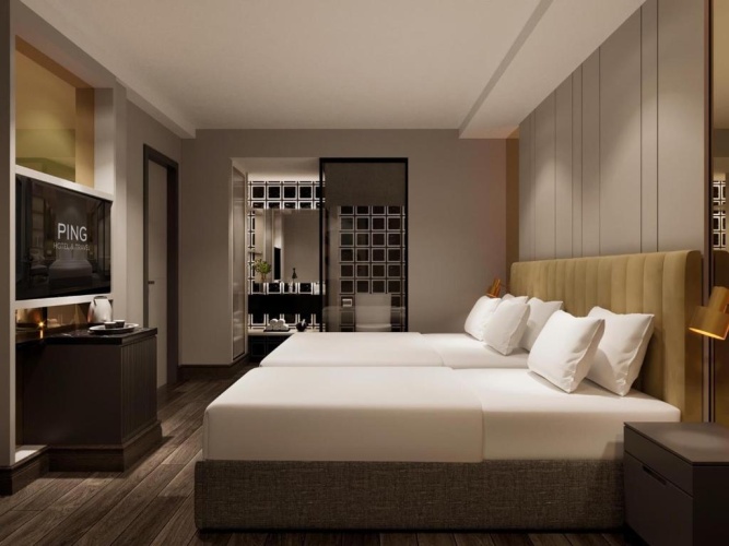 Deluxe Twin room with view