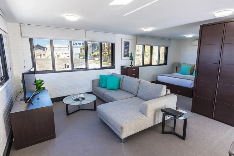 Double Fire Station Studio Apartment
