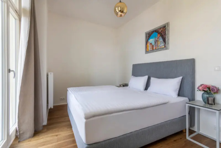 1 Bedroom Deluxe Double Apartment with balcony