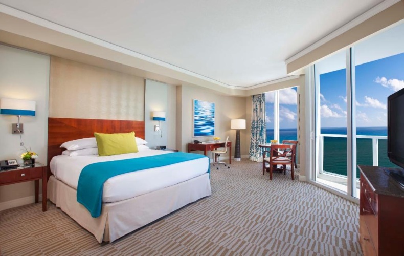 1 Bedroom Double Suite with balcony and oceanfront