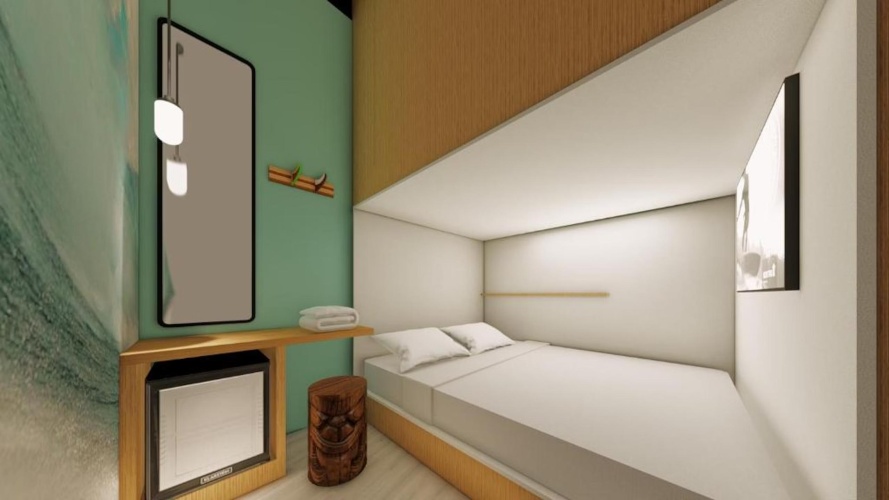 Polynesian Cabin PMR room