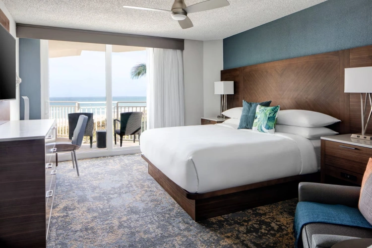 Double Beach Villas Studio Suite with balcony and Ocean View