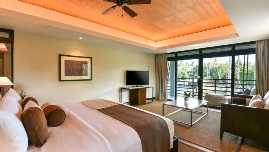 1 Bedroom Double Suite with pool view