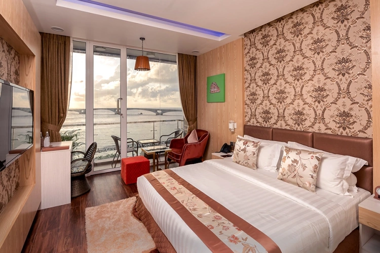 Deluxe Double room with balcony and with ocean view