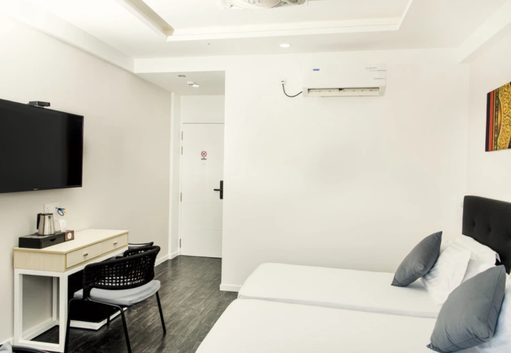 Deluxe Twin room with city view