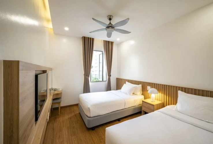 Del Twin room with mountain view