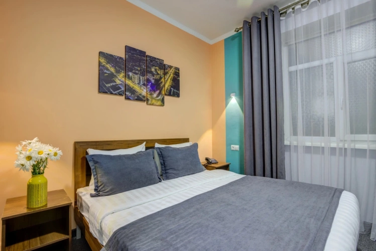 Silent Double room (blocked view)