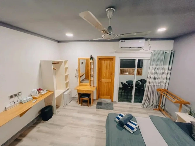 Deluxe Family room with balcony
