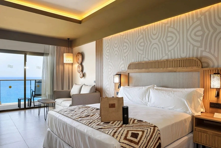 Elite Club Double Junior Suite with ocean view