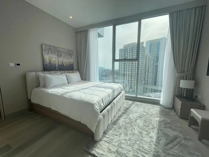 1 Bedroom Double Apartment with balcony and with city view