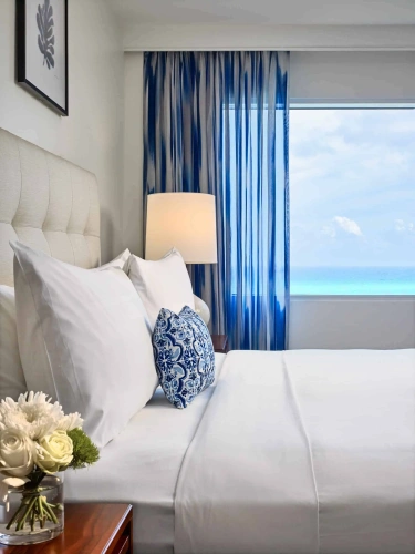 Accessible Double Master Suite with ocean view