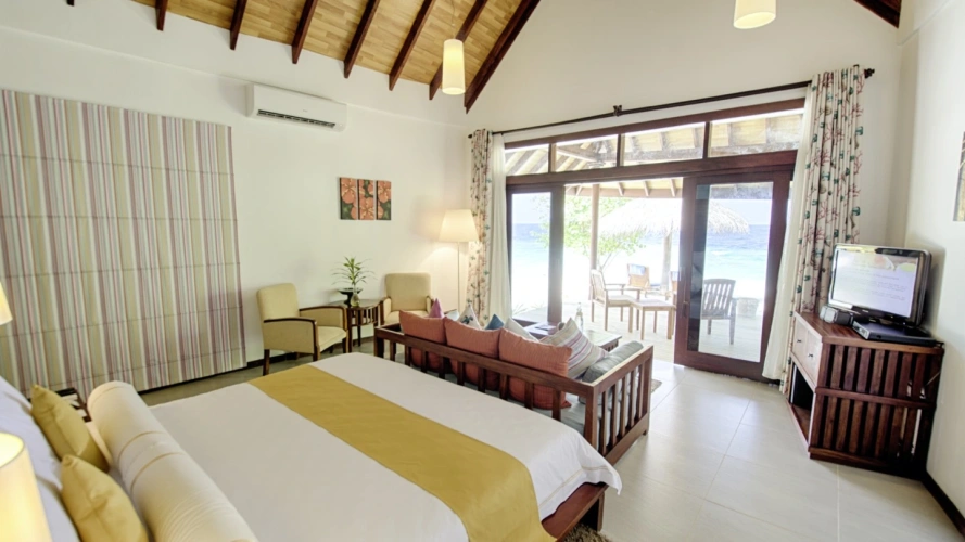 Superior Double Beach Villa with sea view