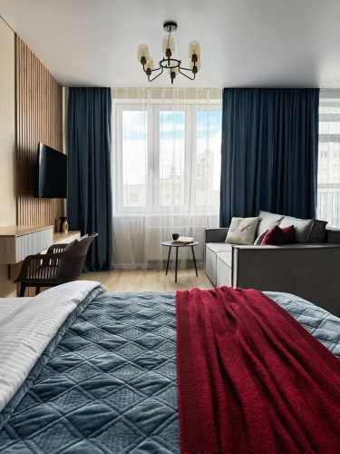 Фотография номера квартиры Апартаменты GoodHome (ГудХоум) на улице Краснолесья