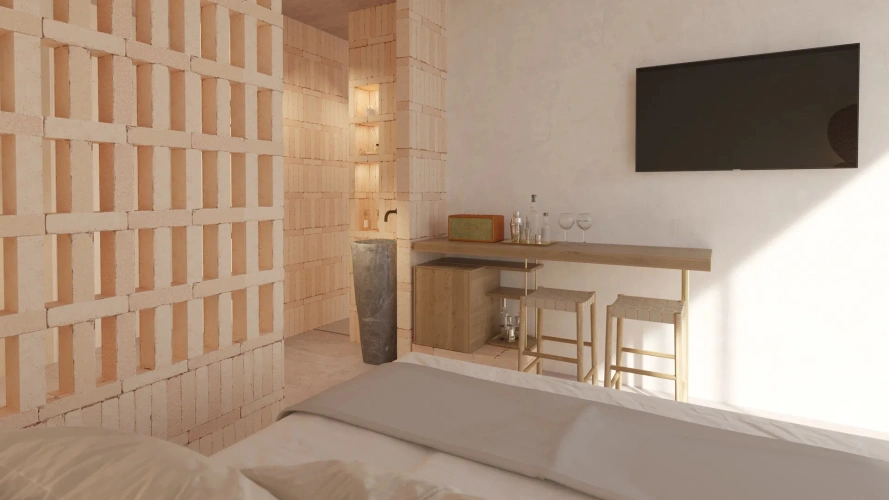 Sunchaser Double room with pool view