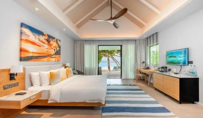 Jacuzzi Double Beach Villa Sunset