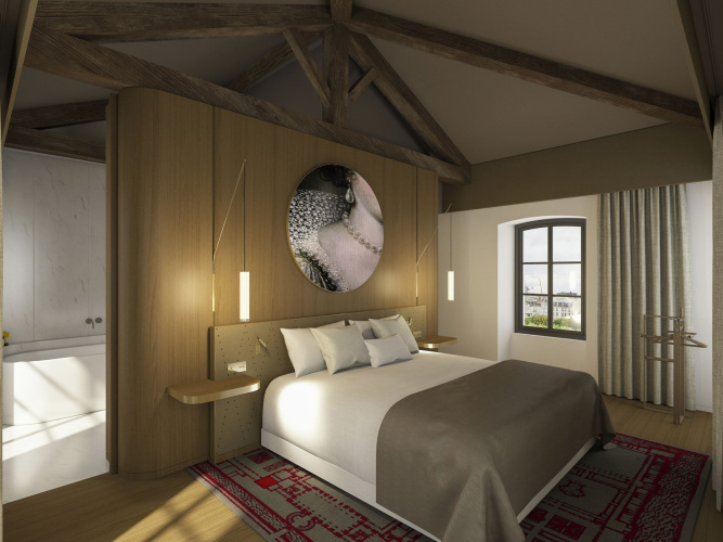 Chapel Double Suite