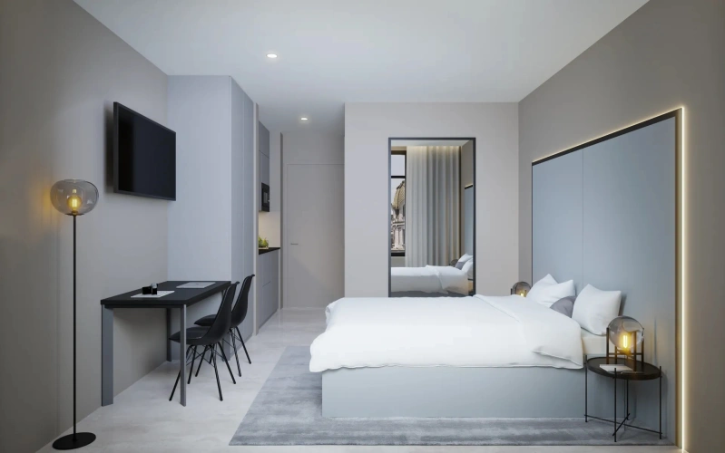 1 Bedroom Duplex Double Apartment