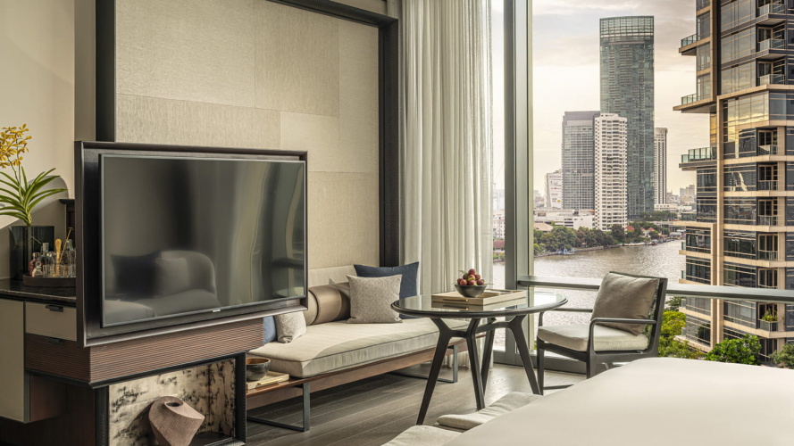 Deluxe Twin room with river view