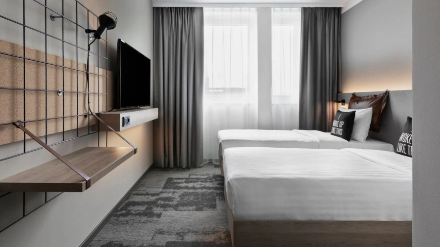 Moxy Sleeper Twin room