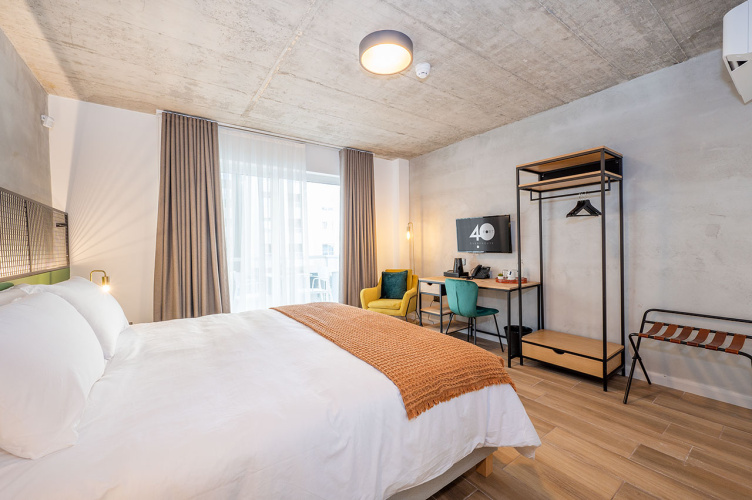 Green sea line view Double room with balcony