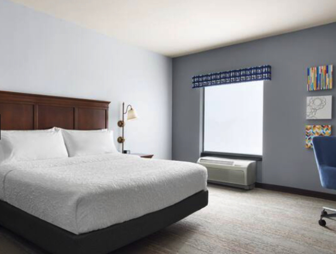 Mobility Accessible with Roll-In Shower Double Suite