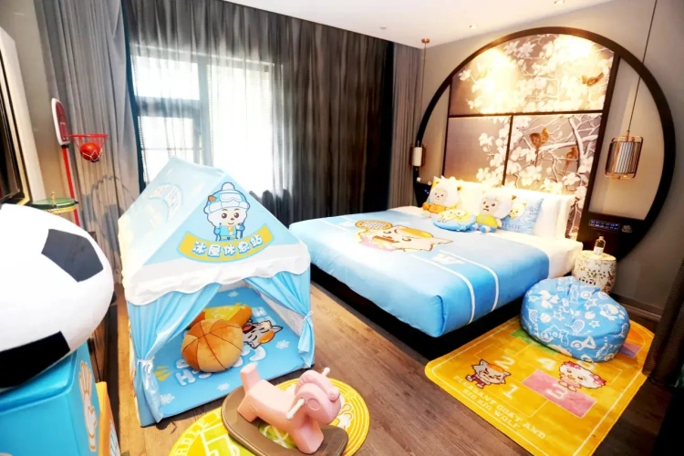 Pleasant Goat Theme Double Family room