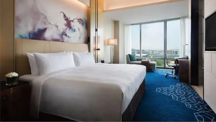 Executive Lounge Access Main Tower Double room with city view