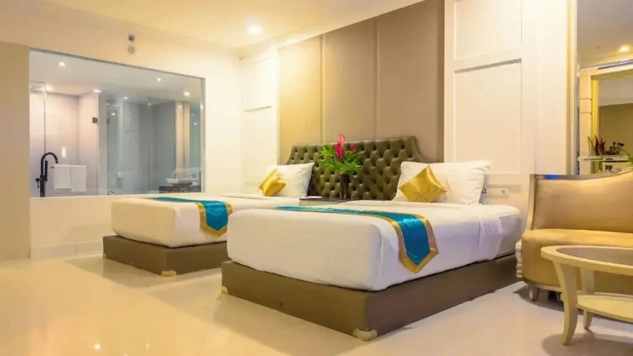 Deluxe Twin room with golf view