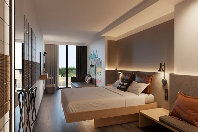 Moxy Triple room with balcony