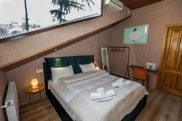 Standard Double room with balcony and with city view