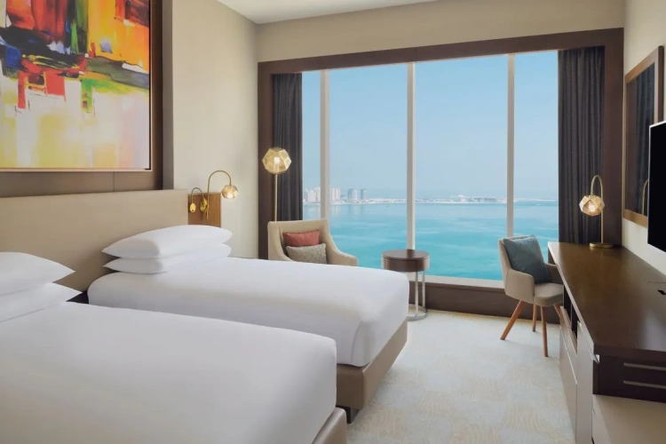 Twin Junior Suite Partial Sea View