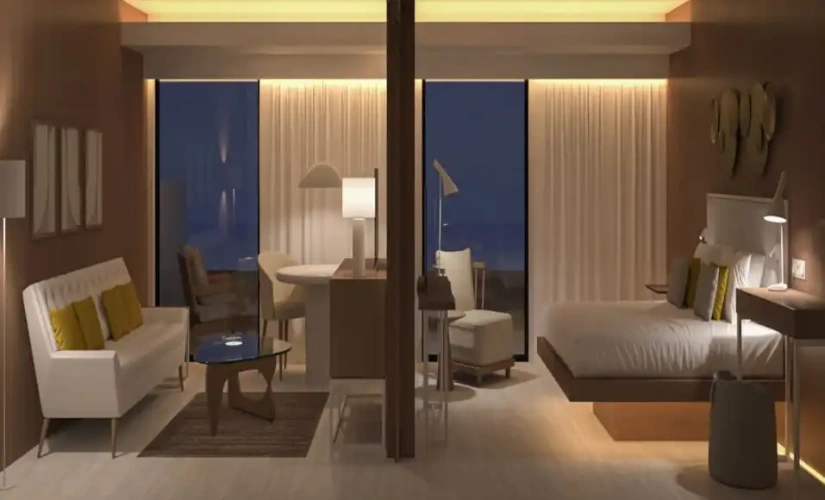 1 Bedroom Double Suite with sea view