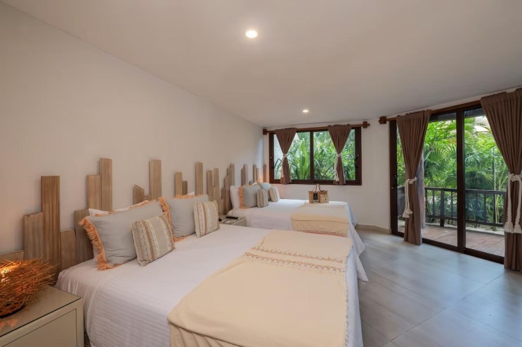 2 Bedrooms Suite with jungle view
