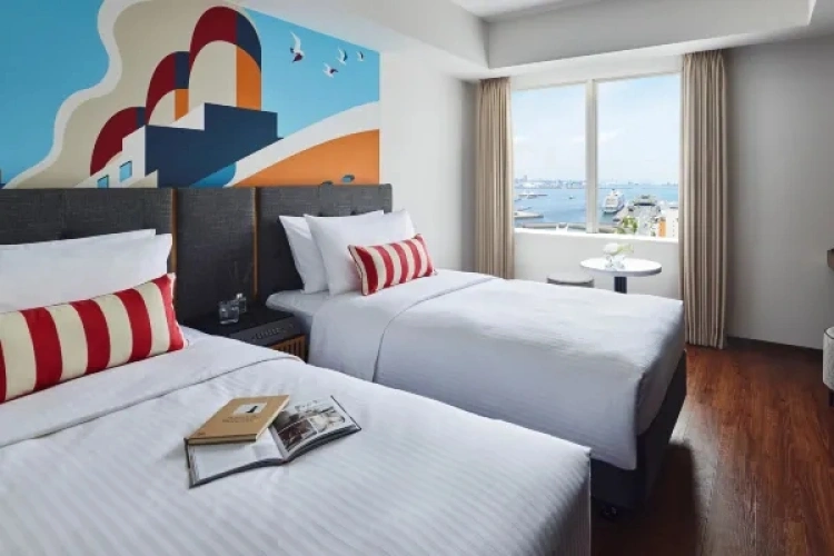 Executive Twin Studio with harbour view