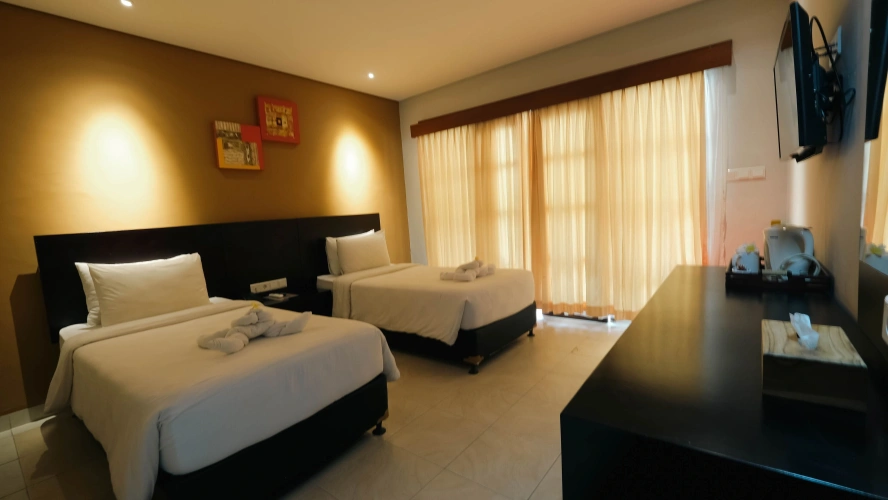 Deluxe Twin room with garden view