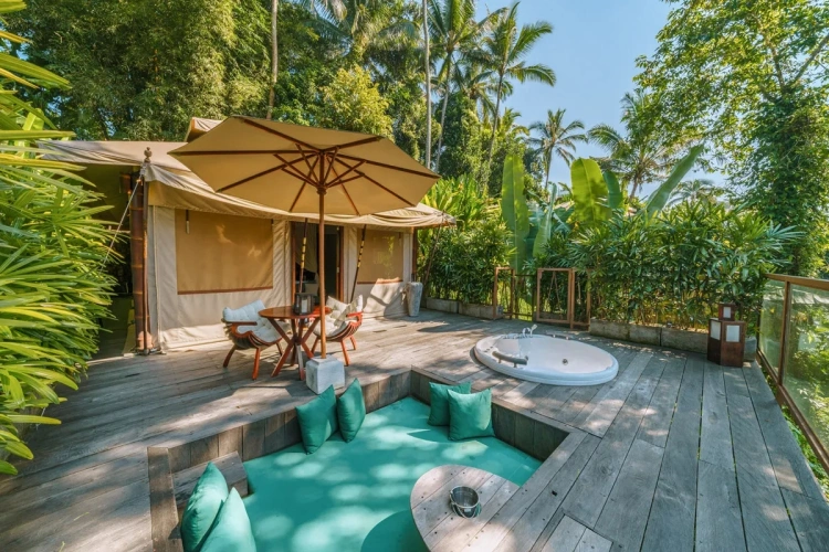 Jungle Jacuzzi Double Lodge