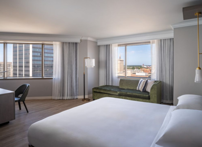 Renovated Corner Double room with city view